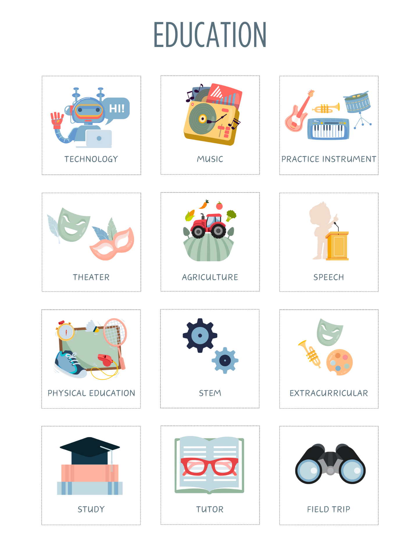 Routine Cards
