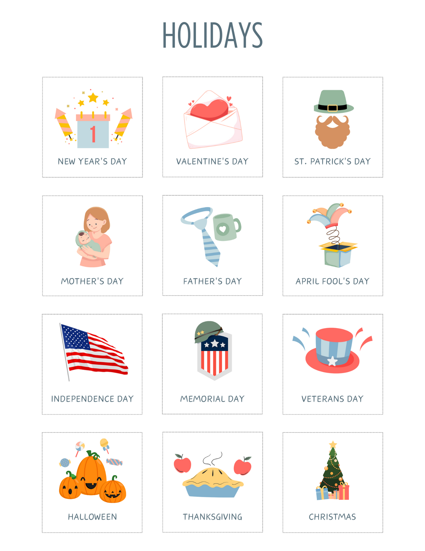 Routine Cards