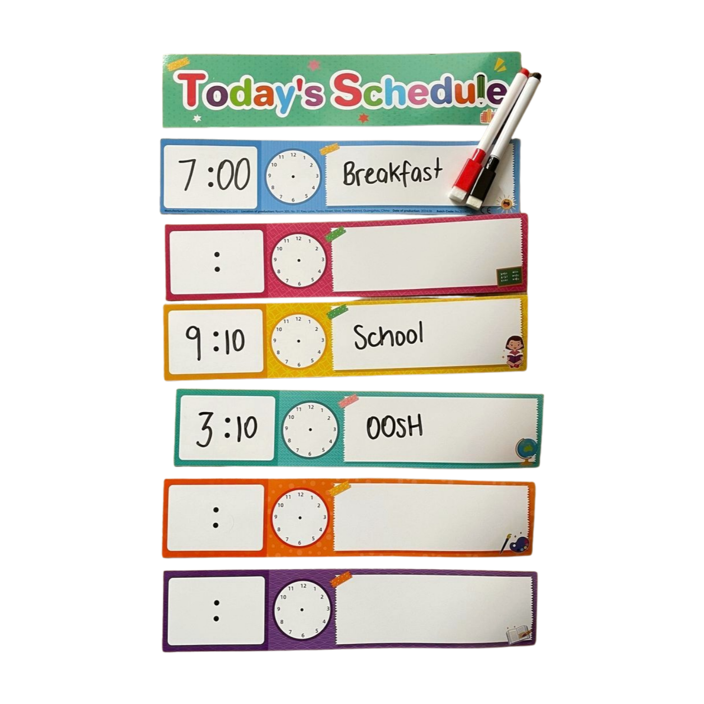 Daily Routine Schedule