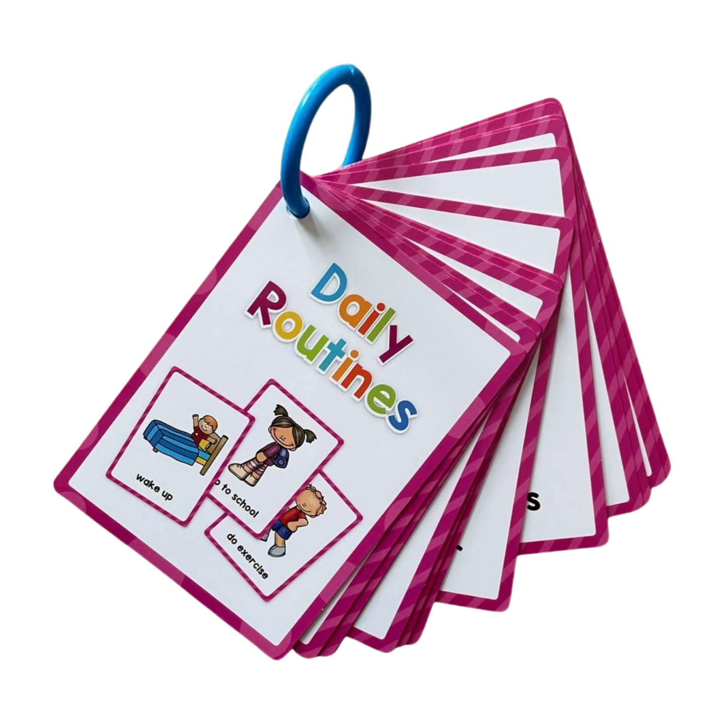 Daily Routine flash cards