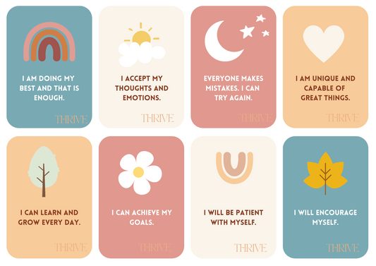 Affirmation Cards - Girls
