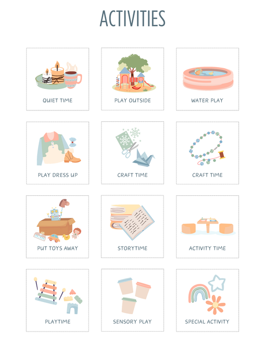 Routine Activity cards (17 pages)