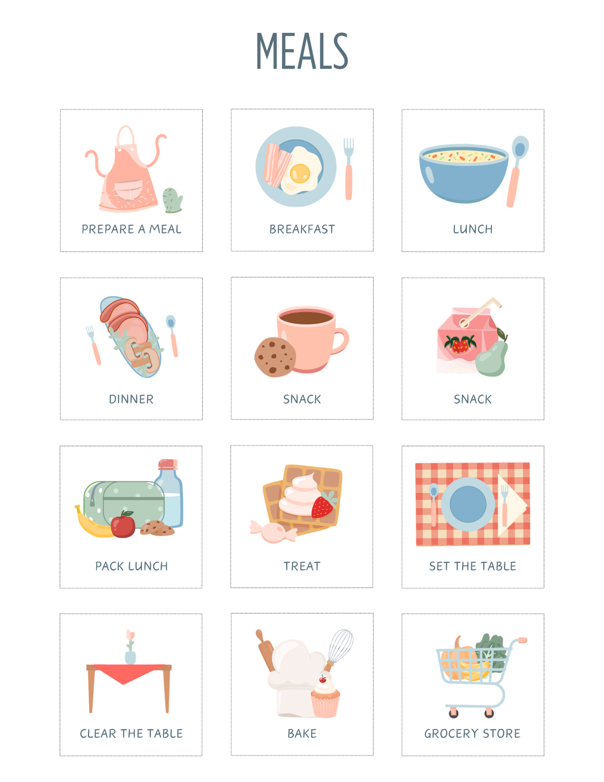 Routine Activity cards (17 pages)
