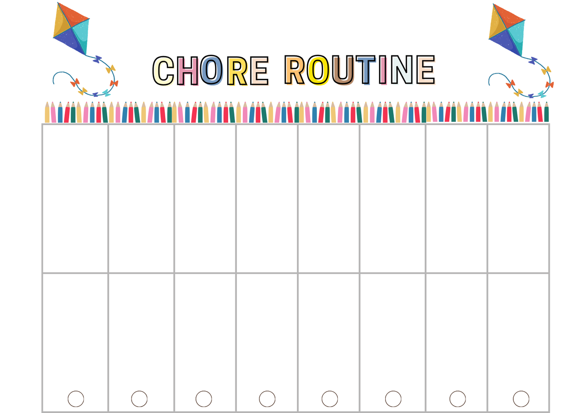 Routine Chart Bundle – Morning, Afternoon, Bedtime & Chore Visual Schedules