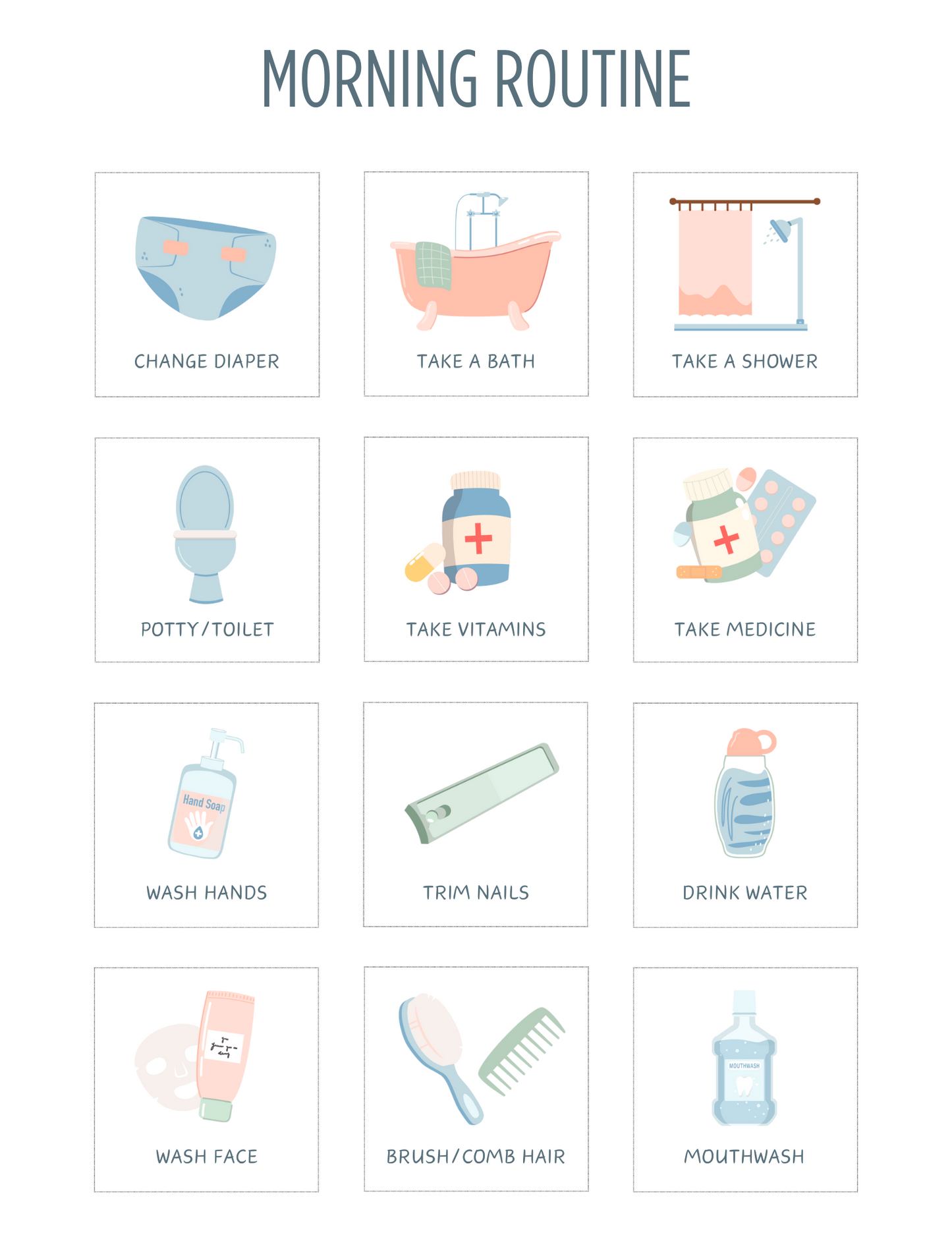 Routine Cards