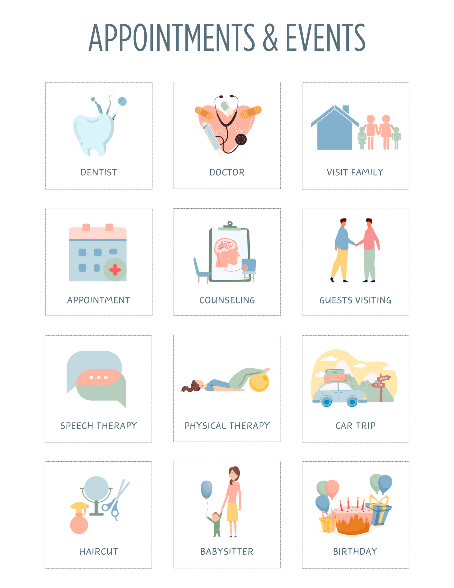 Routine Cards