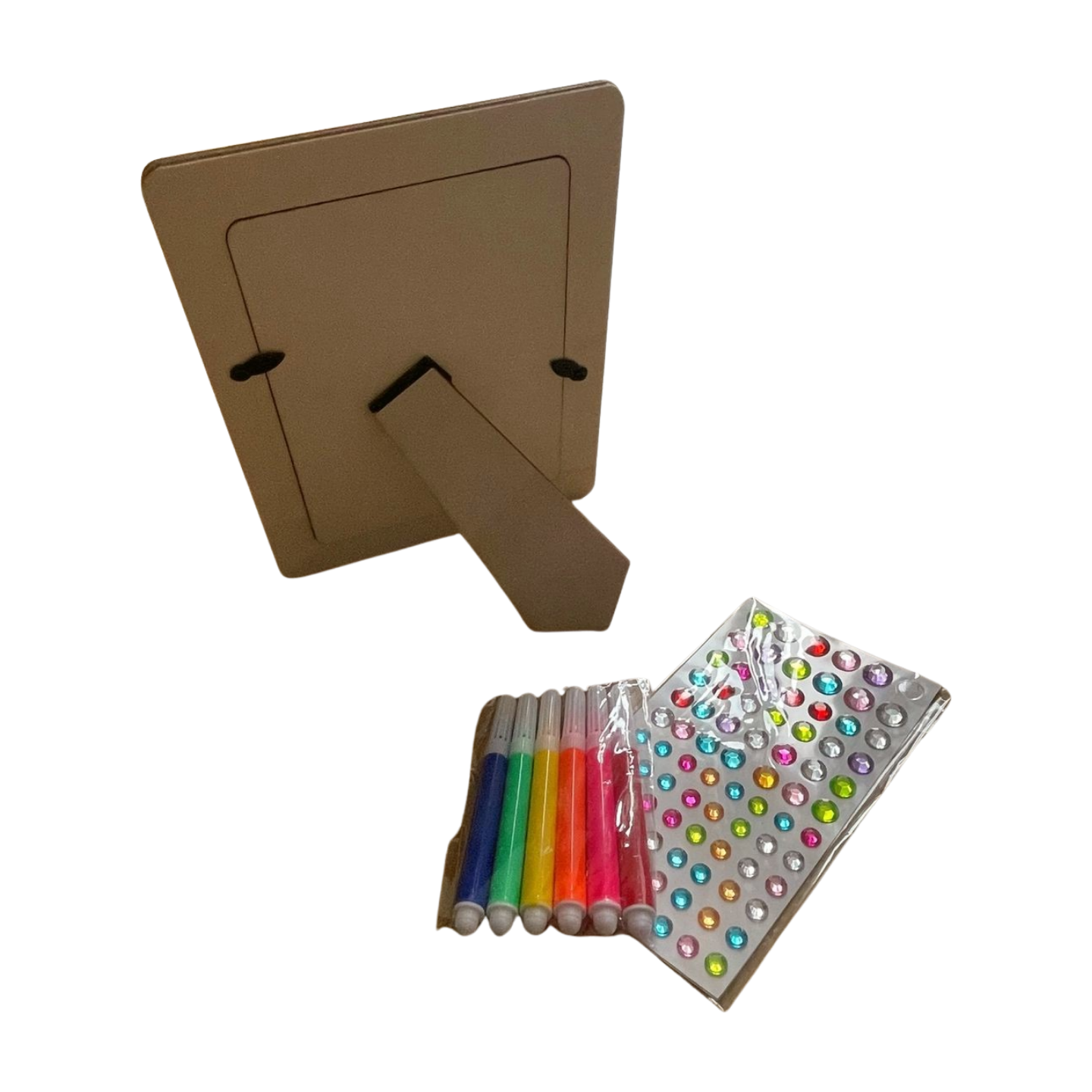 DIY wooden photo frame