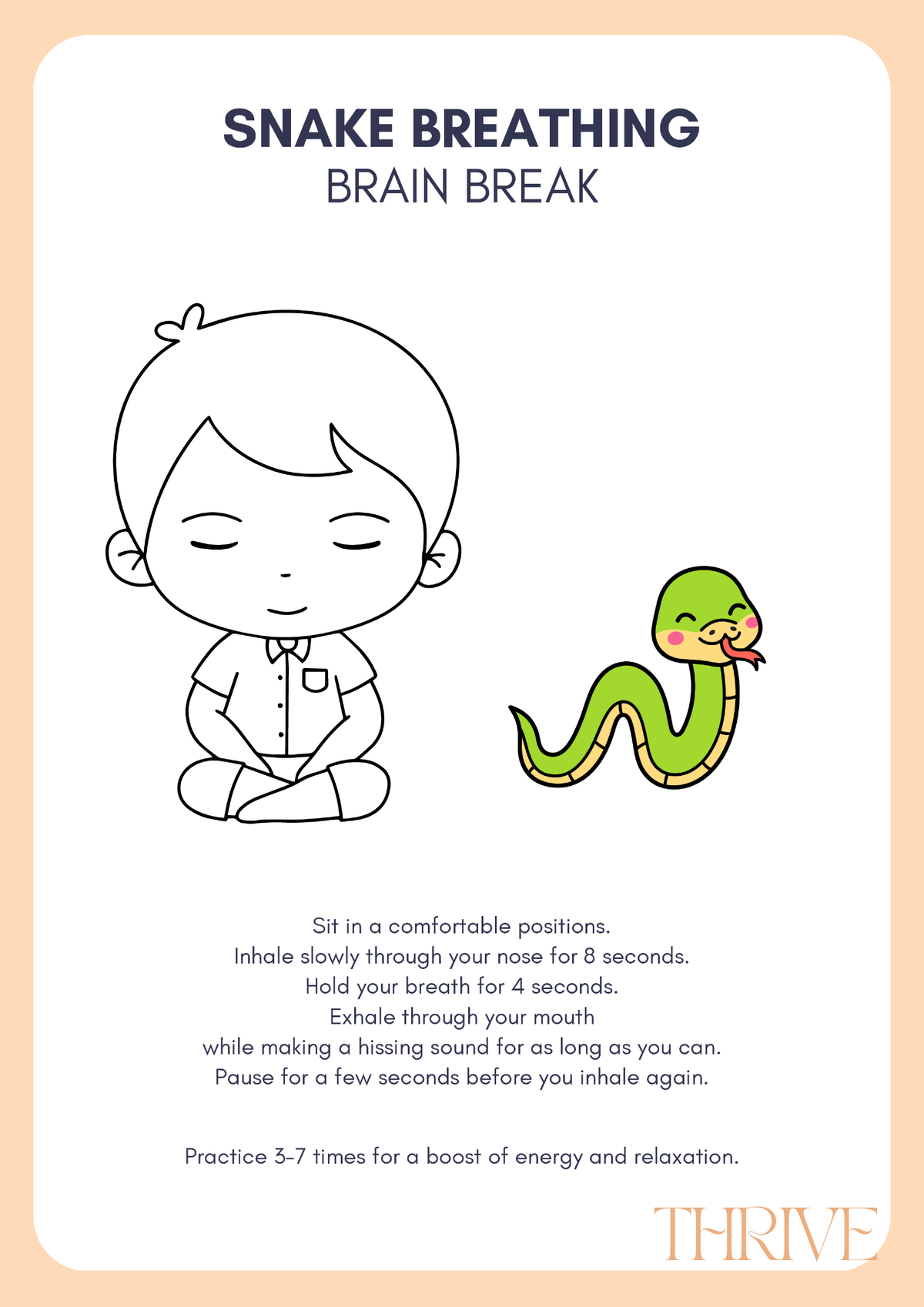 Breathing Technique Posters