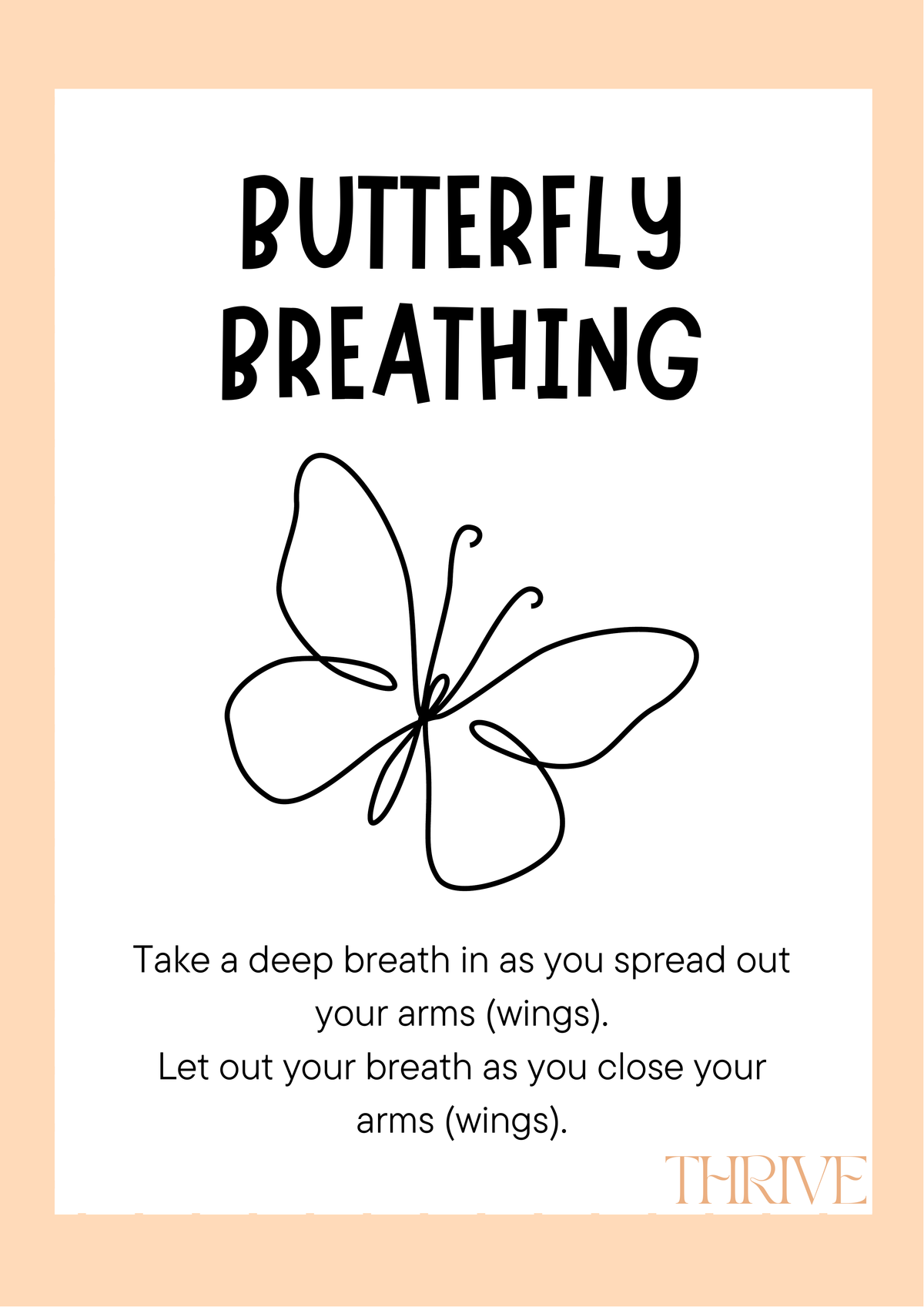 Breathing Technique Posters