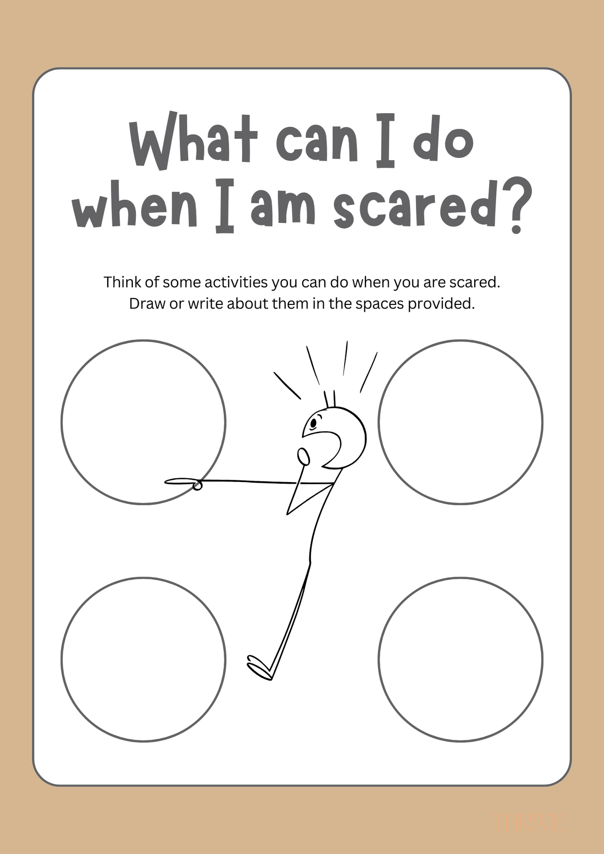Emotional Regulation Worksheets – Build Coping Skills Through Reflection & Creativity (5 worksheets)